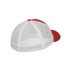 Czapka Flexfit mesh 2-tone. Białe czapki damskie FLEXFIT, bez wzorów, z meshu. Za 101.50 zł.