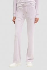 JUICY COUTURE Różowe spodnie dresowe damskie Layla Low Rise, Rozmiar XS. Czerwone spodnie dresowe damskie Juicy Couture, bez wzorów, z dresówki, z obniżonym stanem. W wyprzedaży za 323.99 zł.