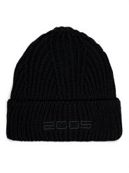 2005 Czapka Basic Beanie Czarny. Czarne czapki damskie 2005, na zimę, bez wzorów, z materiału. Za 139.99 zł.