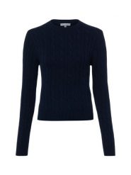 Marie Lund Sweter z dzianiny Kobiety Bawełna niebieski, M. Niebieskie swetry nierozpinane damskie Marie Lund, m, bez wzorów, z bawełny, bez kołnierzyka, bez ramiączek. Za 199.95 zł.