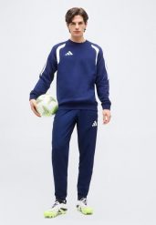 Adidas Bluza męska adidas Tiro 26 League Sweat Crew granatowo-biała KF5816 2XL. Białe bluzy męskie Adidas, m, bez wzorów, bez ramiączek, bez kaptura. Za 171.71 zł.