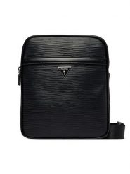 Guess Saszetka HMMIPW P6223 Czarny. Czarne torby na ramię męskie Guess, ze skóry. Za 316.99 zł.