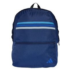 Plecak Classic Back-to-School Stripes. Białe plecaki męskie Adidas, bez wzorów, z materiału. W wyprzedaży za 69.50 zł.
