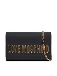 LOVE MOSCHINO Torebka JC4103PP1NKD0000 Czarny. Czarne torebki do ręki damskie Love Moschino, bez wzorów, ze skóry, bez dodatków. Za 449.99 zł.