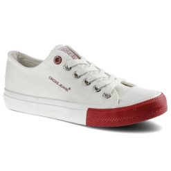 Białe Trampki Cross Jeans Damskie Lekkie Półbuty. Białe półbuty damskie Cross Jeans, bez wzorów, z jeansu, bez obcasa, na płaskiej podeszwie, bez zapięcia. Za 89.99 zł.