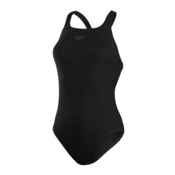 Strój kąpielowy jednoczęściowy damski Speedo Eco Endurance+ Medalist. Czarne stroje kąpielowe damskie Speedo, bez wzorów. Za 119.99 zł.