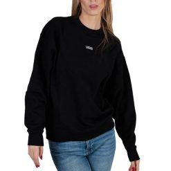 Bluza sportowa damska Vans Flying V OS FT. Czarne bluzy damskie Vans, s, bez wzorów, sportowe, bez ramiączek, bez kaptura. Za 414.00 zł.