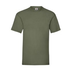 Koszulka Unisex Dla Dorosłych Valueweight. Zielone bluzki damskie fruit of the loom, l, bez wzorów, sportowe, bez kołnierzyka, bez ramiączek. Za 35.99 zł.