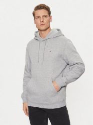 Tommy Jeans Bluza DM0DM20742 Szary Regular Fit. Szare bluzy męskie Tommy Jeans, m, bez wzorów, z bawełny, bez ramiączek, bez kaptura. Za 289.99 zł.