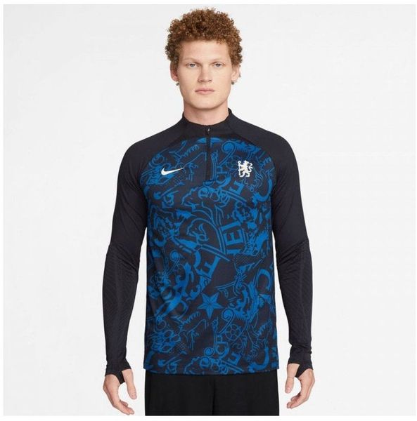 Bluza Nike Chelsea FC Strike Drill FN4128-426. Bluzy męskie Nike, m, bez wzorów, bez ramiączek, bez kaptura. Za 225.46 zł.