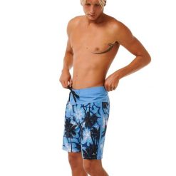 Szorty kąpielowe Rip Curl Mirage Mason Barrel Killa. Niebieskie kąpielówki męskie RIPCURL, m, bez wzorów. Za 249.99 zł.