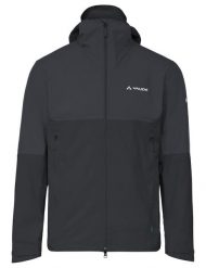 Kurtka Hardshell M Simony 2,5L Jacket V. Czarne kurtki męskie Vaude, l, bez wzorów, z hardshellu, biznesowe, bez kaptura. Za 989.00 zł.