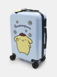 Walizka PomPomPurin - błękitny. Niebieskie walizki damskie Sinsay, bez wzorów. Za 149.99 zł.