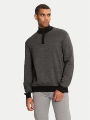 Pierre Cardin Sweter C5 51052/000/5069 Czarny Regular Fit. Czarne swetry męskie Pierre Cardin, m, bez wzorów, z bawełny, bez kołnierzyka, bez ramiączek. Za 319.99 zł.