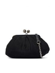 Weekend Max Mara Torebka 2615511014650 Czarny. Czarne torebki do ręki damskie Weekend Max Mara, bez wzorów, ze skóry, bez dodatków. Za 1,169.00 zł.