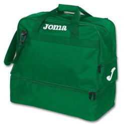 Torba sportowa treningowa na ramię Joma Training III z kieszenią na buty. Zielone torby na ramię męskie Joma, na ramię. Za 119.99 zł.