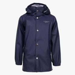 Kurtka przeciwdeszczowa turystyka junior Swedemount Väderöarna Coat wodoodporna. Niebieskie kurtki męskie SWEDEMOUNT, m, bez wzorów, młodzieżowe, bez kaptura. Za 199.99 zł.