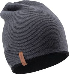 Elbrus Męska czapka zimowa dwustronna Trend czarno-szara. Czarne czapki męskie ELBRUS, na zimę, bez wzorów. Za 45.04 zł.