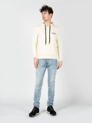 Iceberg Bluza "Hoodie" | E0206300 | Mężczyzna | Beżowy. Brązowe bluzy męskie Iceberg, m, bez wzorów, z bawełny, bez kaptura. W wyprzedaży za 589.00 zł.