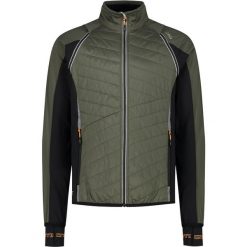 Kurtka męska turystyczna CMP 30A2647. Zielone kurtki męskie CMP, l, bez wzorów, z softshellu, z kapturem, trekkingowe. Za 389.99 zł.