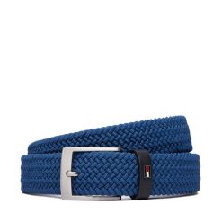 Pasek Tommy Hilfiger. Niebieskie paski męskie Tommy Hilfiger. Za 209.99 zł.
