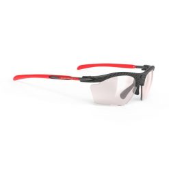 Okulary przeciwsłoneczne do sportu Rudy Project Rydon slim. Czarne okulary przeciwsłoneczne damskie Rudy Project. W wyprzedaży za 911.50 zł.