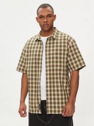 Vans Koszula Hadley Ss Woven VN000G76 Écru Regular Fit. Koszule męskie Vans, m, bez wzorów, z bawełny, bez kołnierzyka, bez ramiączek. Za 149.99 zł.
