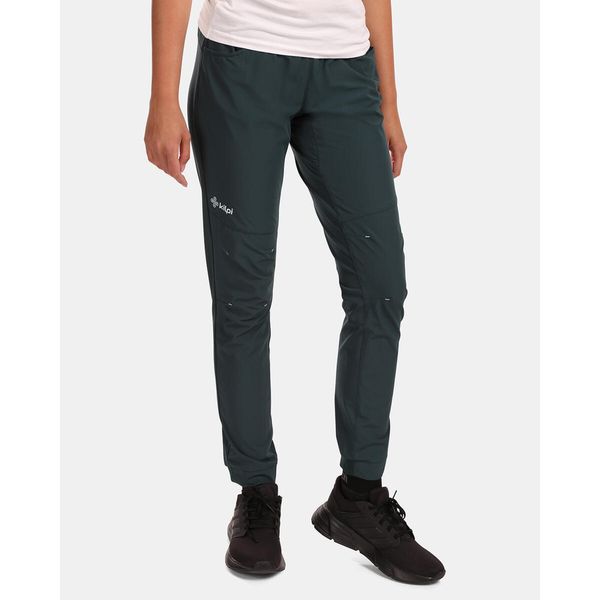 Damskie spodnie outdoorowe Kilpi MIMI-W. Zielone spodnie sportowe damskie Kilpi, na lato, bez wzorów, z nylonu, sportowe, trekkingowe. Za 215.49 zł.