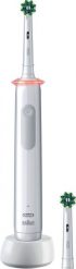 Szczoteczka Oral-B Szczoteczka rotacyjna Pro 3 3000 CrossAction Biała + końcówka. Białe szczoteczki elektryczne Oral-B. Za 228.01 zł.
