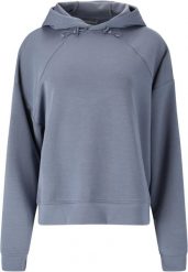 Bluza damska z kapturem Endurance Jade. Niebieskie bluzy damskie Endurance, bez wzorów, z materiału, eleganckie, bez ramiączek, z kapturem. Za 275.50 zł.
