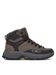 CMP Trekkingi Tytanus Mid Wp 3Q17657 Beżowy ciemny. Brązowe botki męskie CMP, bez wzorów, z nubiku, bez obcasa, bez zapięcia. Za 789.99 zł.
