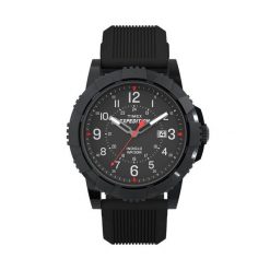 Zegarek Timex. Czarne zegarki męskie Timex, bez wzorów. Za 419.99 zł.