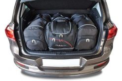 Torby Do Bagażnika Vw Tiguan 2007-2015 4Szt Kjust. Czarne torby podróżne damskie KJUST, bez wzorów, z kauczuku. Za 1,203.00 zł.