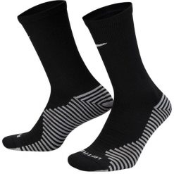 Skarpety Unisex Dla Dorosłych Strike Crew. Czarne skarpetki damskie Nike, bez wzorów. Za 65.99 zł.
