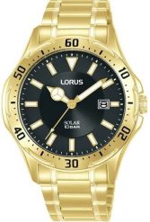 Zegarek męski Lorus RX398AX9 złoty. Żółte zegarki męskie Lorus, bez wzorów, złote. Za 469.00 zł.