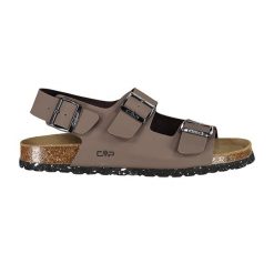 Cmp Sandały Eco Keidha 3Q91027-U901. Czarne buty zimowe męskie CMP, bez wzorów, bez obcasa, bez zapięcia. Za 159.99 zł.