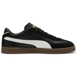 Buty PUMA Club II Era. Czarne obuwie sportowe damskie Puma, bez wzorów, bez zapięcia, trekkingowe. Za 189.99 zł.