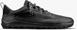 Buty trekkingowe męskie Adidas Vivobarefoot Tracker Leather AT Low Czarne 43 (309534-01). Czarne trekkingi męskie Adidas, bez zapięcia. Za 671.08 zł.