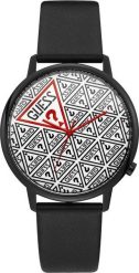 Zegarek Guess Zegarek męski Guess V1020M3 czarny. Czarne zegarki męskie Guess, z aplikacjami. Za 409.00 zł.