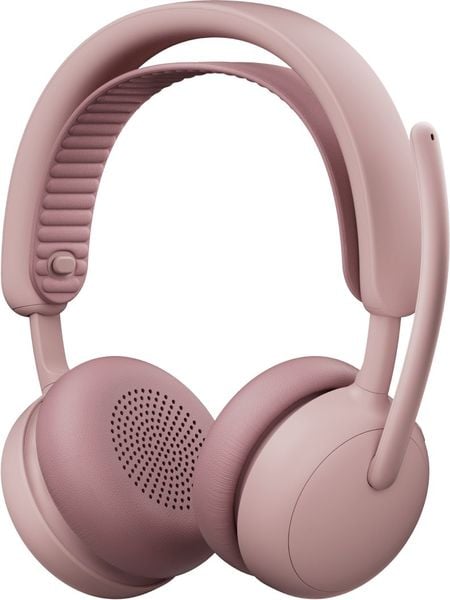 Słuchawki Logitech Zone Wireless 2 ES Business/Różowy Teams (981-001521). Czerwone słuchawki bezprzewodowe Logitech. Za 831.67 zł.
