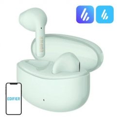 Słuchawki TWS Edifier X2s (zielone). Zielone słuchawki dla graczy Edifier. Za 75.99 zł.