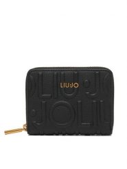 Liu Jo Portfel AF6156 E1139 Czarny. Czarne portfele damskie Liu Jo, ze skóry. Za 249.99 zł.