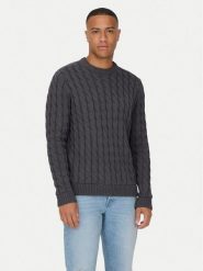 Only & Sons Sweter 22026504 Szary Regular Fit. Szare swetry męskie Only & Sons, m, bez wzorów, z bawełny, bez kołnierzyka, bez ramiączek. Za 89.99 zł.