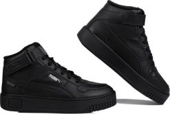 Buty damskie Puma Carina Street Mid WTR czarne 398050 01 37,5. Czarne obuwie sportowe damskie Puma, bez wzorów, bez zapięcia. Za 286.99 zł.
