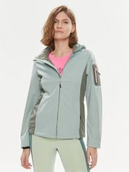 CMP Kurtka przeciwdeszczowa 39A5016 Zielony Regular Fit. Zielone kurtki sportowe damskie CMP, bez wzorów, z syntetyku, bez ramiączek, bez kaptura, outdoorowe. Za 329.99 zł.