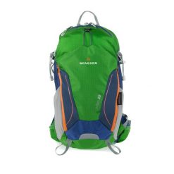 Plecak turystyczny Brisk3 22L. Zielone plecaki męskie Bergson, bez wzorów. W wyprzedaży za 270.00 zł.