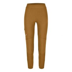 Legginsy damskie Salewa LAVAREDO HEMP pomarańczowe 00-0000028034_7020 r M. Brązowe legginsy damskie Salewa, bez wzorów, z dżerseju. Za 394.98 zł.