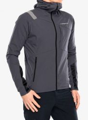 Kurtka softshell męska La Sportiva Aequilibrium Speed Jacket. Szare kurtki męskie La Sportiva, l, bez wzorów, z materiału, bez kaptura. Za 788.69 zł.