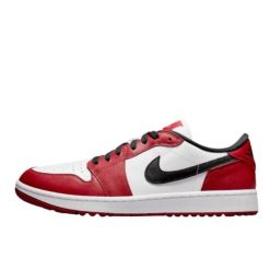 Air Jordan 1 Retro Low Golf Chicago. Czerwone swetry męskie Jordan, bez wzorów, retro, bez kołnierzyka, bez ramiączek. Za 3,184.31 zł.