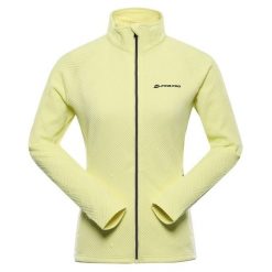 Bluza damska sportowa szybkoschnąca Alpine Pro Dozera 2. Żółte bluzy damskie Alpine Pro, bez wzorów, sportowe, bez ramiączek, bez kaptura. W wyprzedaży za 319.00 zł.